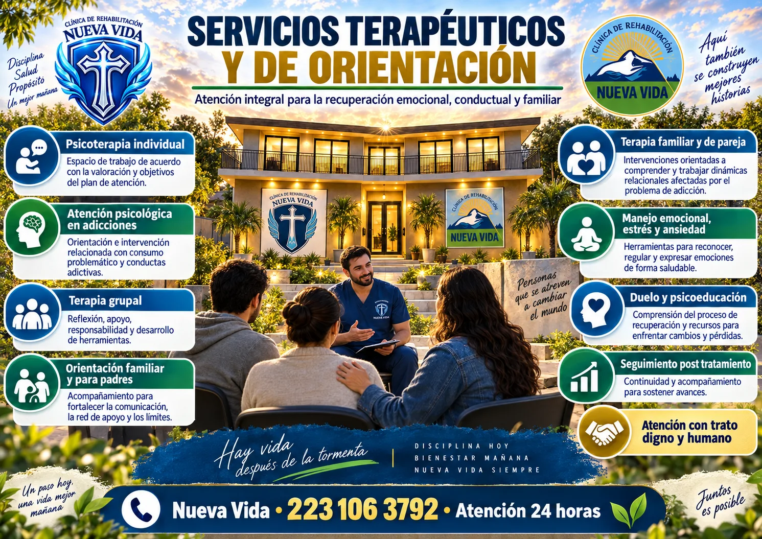 Atención psicológica y orientación